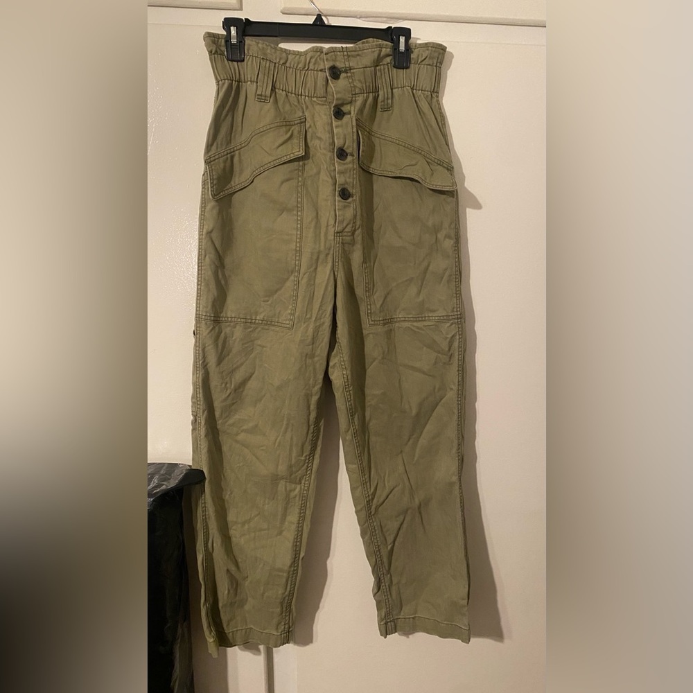 Bdg Sage Green High-Waisted Trousers - image 3